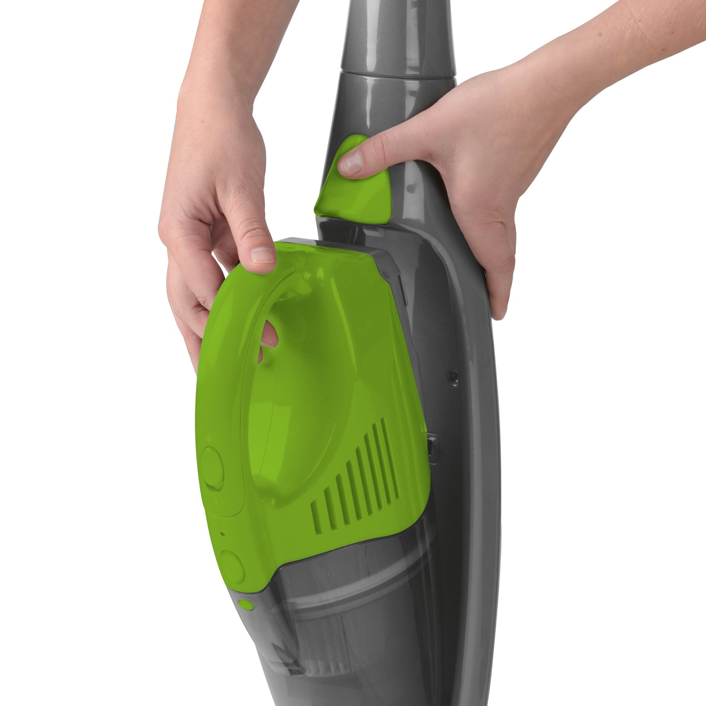 Montiss CVC641 Chicago - Cordless, rechargeable 2-in-1 Vacuum Cleaner with wet and dry functions - Light green