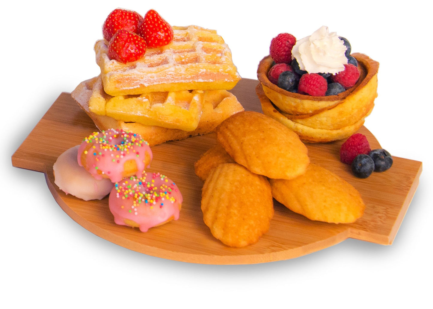 Trebs 99356 - 6-in-1 snackmaker / Comfortcook voor heerlijke wafels, donuts, cake pops, madeleines, ijswafel bekers en cakejes