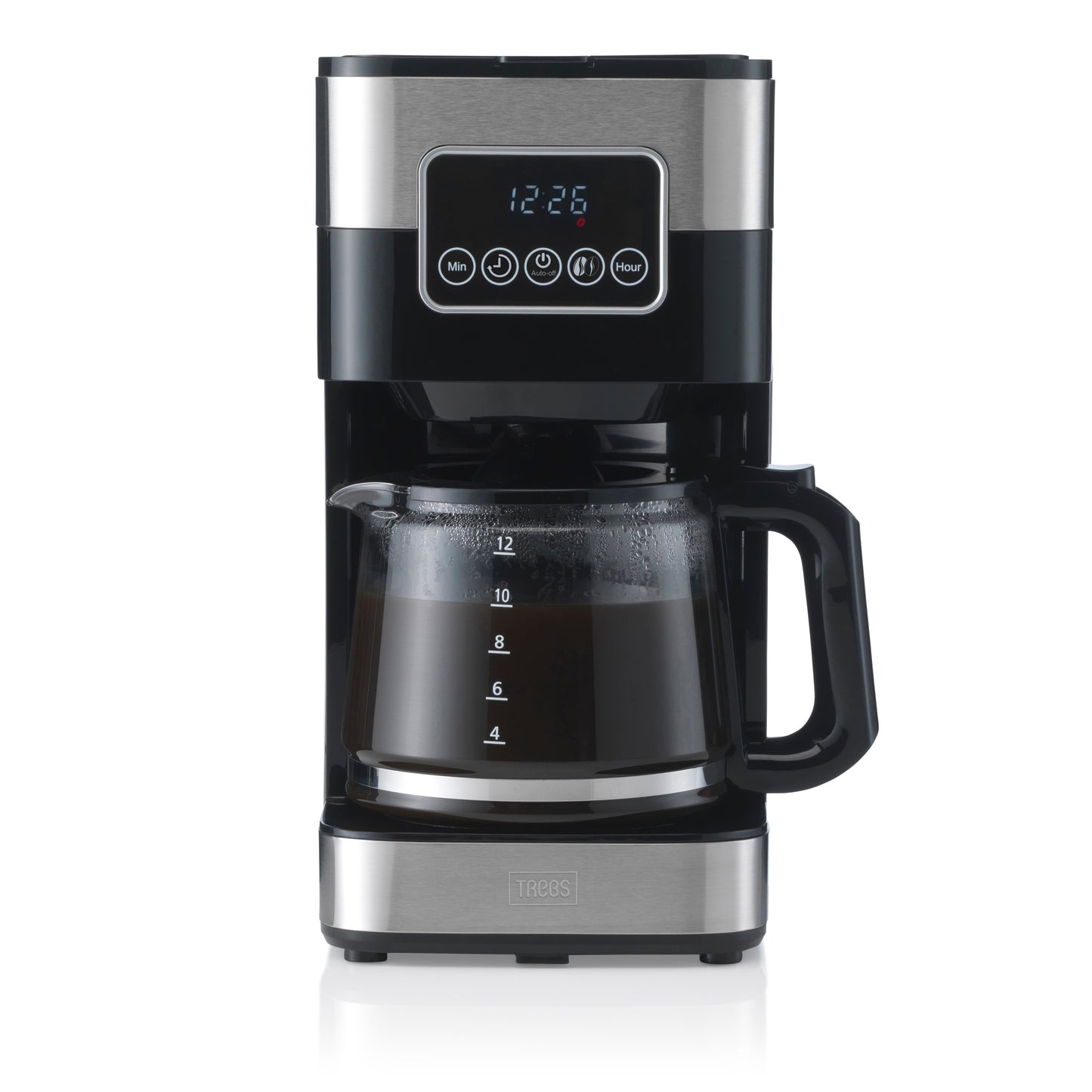 Trebs 24100 - Machine à café á filtre - 1,5L - Acier inoxydable