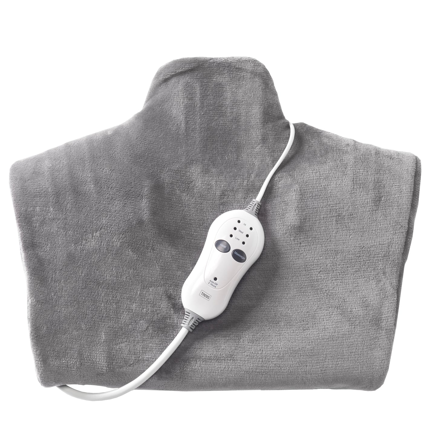 Trebs 99360 - Electric 2-in-1 Warm and Massage Cushion Comfortheat Fleece