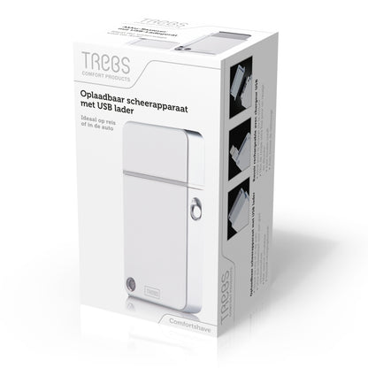 Trebs 99227 - Scheerapparaat met USB lader