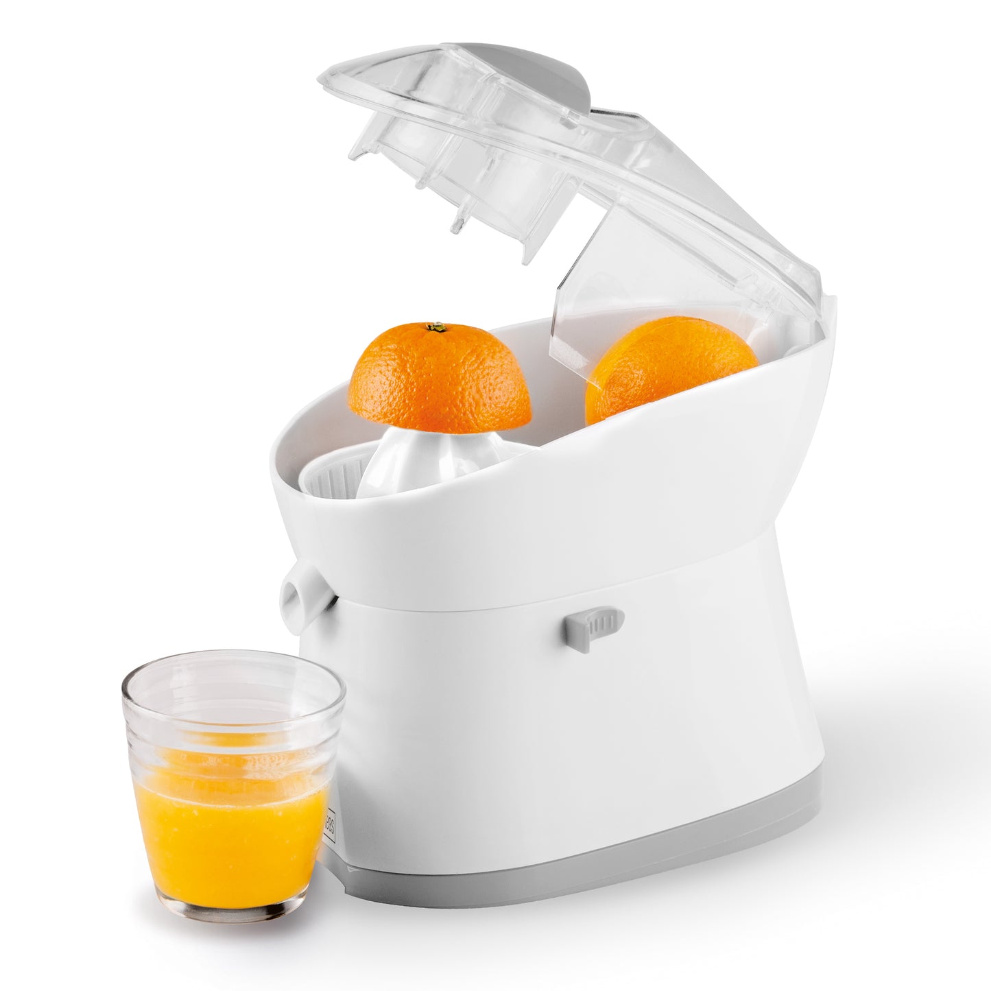 Trebs 99240 - Citrus Juicer / Comfortjuice with lid and integrated pulp selector