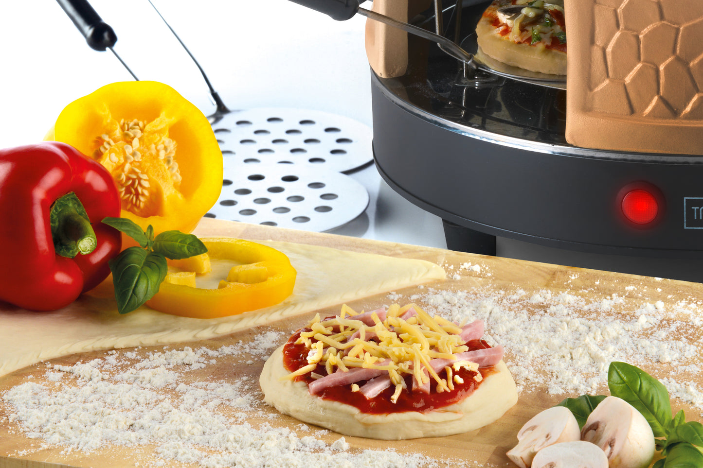 Trebs 99392 - Pizzagusto oven - 8 personen