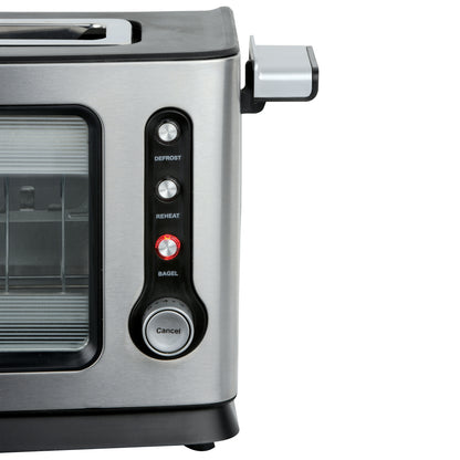 Trebs 99320 - Transparent Infrared Toaster / Comfortcook with 7 settings